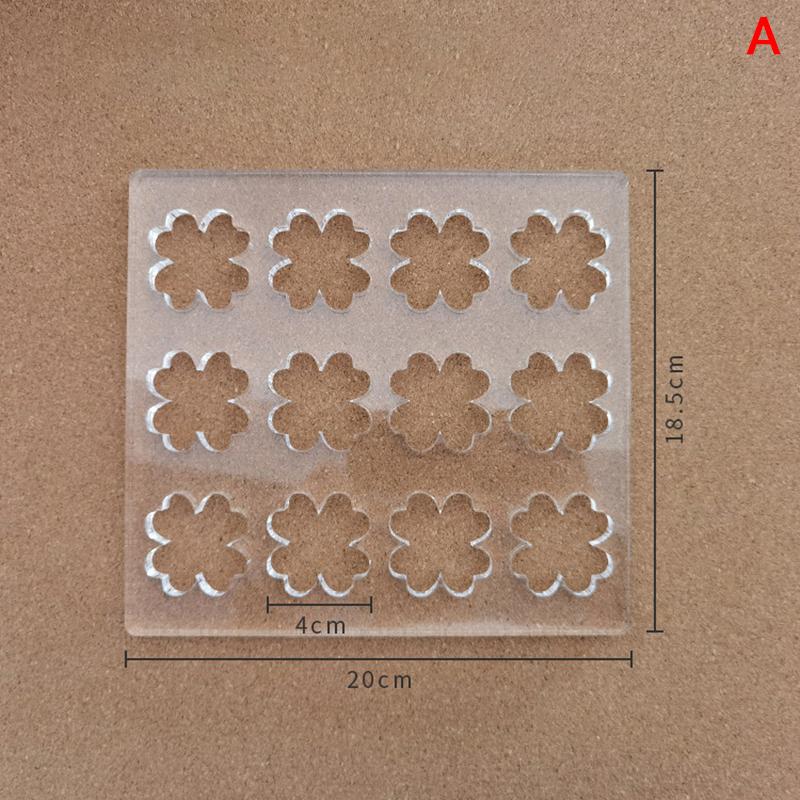 1Pcs Clear Polycarbonate Dacquoise Cake Mold Oval Round Shaped Dakovaz Macaron Mould Cake Decorating Tool Bakeware