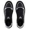 Emporio Armani EA7 Leather Lace-Up Round Toe Flat Low-Top Sneakers Unisex sneaker Black 7X000405AF19826MC001