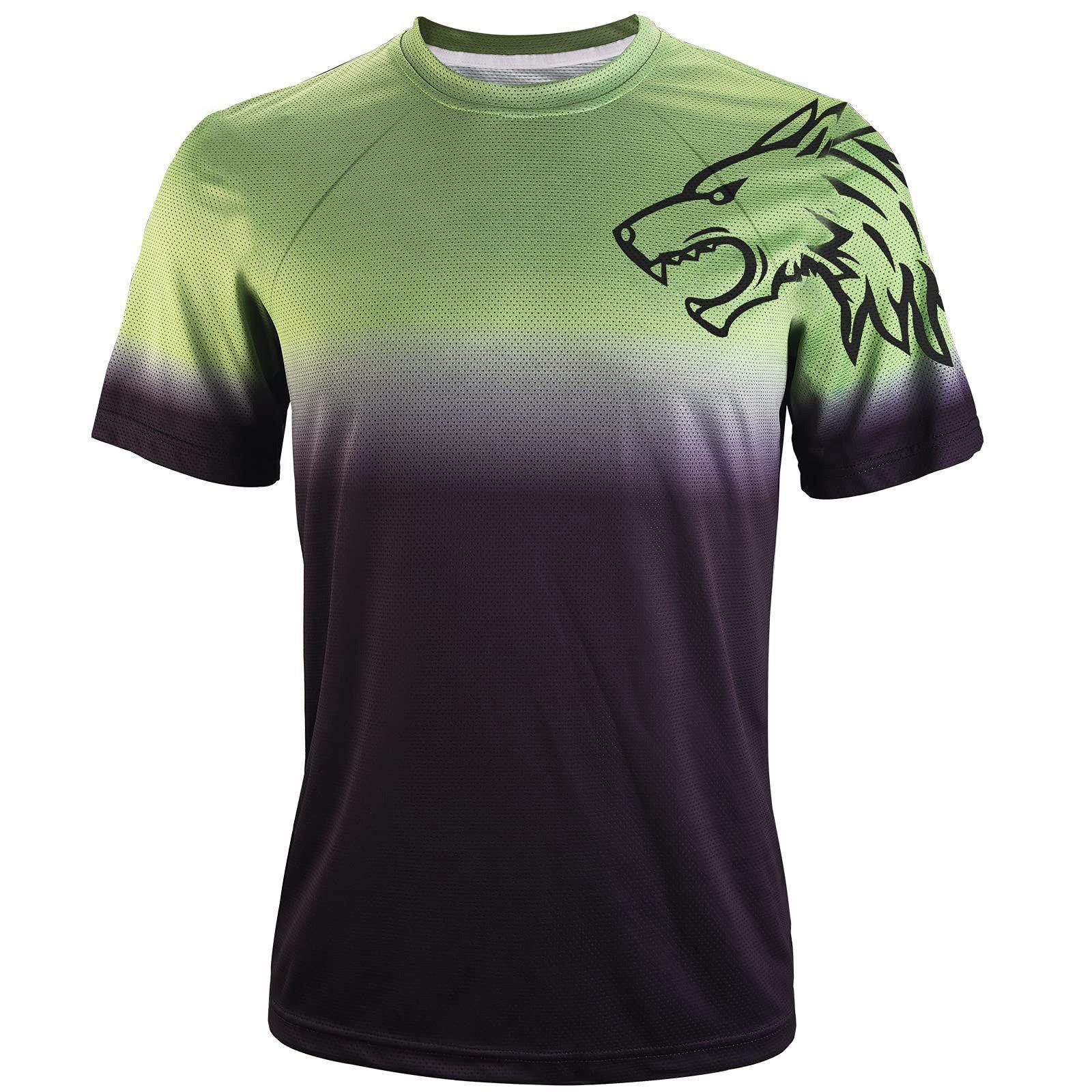 

Мужская повседневная свободная дышащая быстросохнущая одежда с короткими рукавами и верхом XXXL