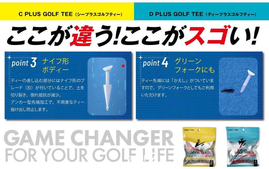 Golf Tees for Irons C-Plus (5 Tees)