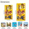 P-PAW Patrol Rubble Skye Chase Beach Towel, Kids Cartoon Dogs Quick-Dry Bath Towel