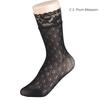 Women Retro Gothic Summer Lace Top Floral Fishnet Ankle Socks Lady Black Nylon Short Lace Stockings 23 Models Shoe Size 5-10