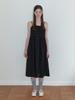 Kinder Baby Petit Lace Button Long Dress - Black