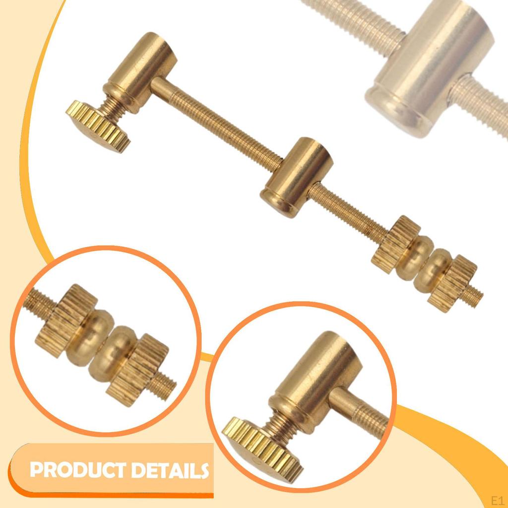 Trumpet Voice Changer Adjustment Rod Replacement Sturdy High Strength Brass for Instrument Repairers