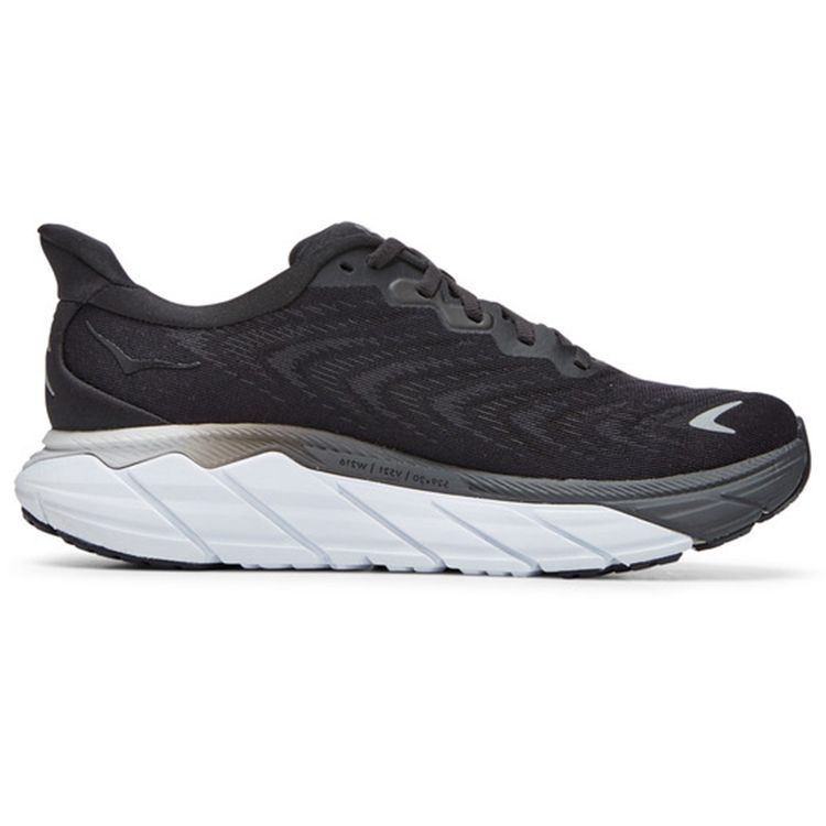 HOKA  Arahi 6 Black White Women Sneakers 1123195-BWHT