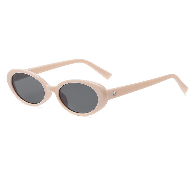 Polarized UV Protection Lightweight Comfortable Durable High Quality Retro Stylish Oval Shaped Women Sun Glasses