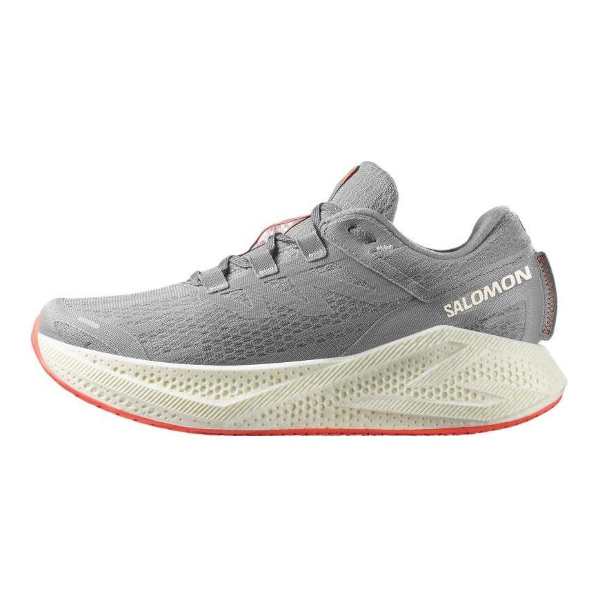 SALOMON AERO GLIDE 3 Breathable Support Low Top Running Shoes Men's Gray Sneakers 478106