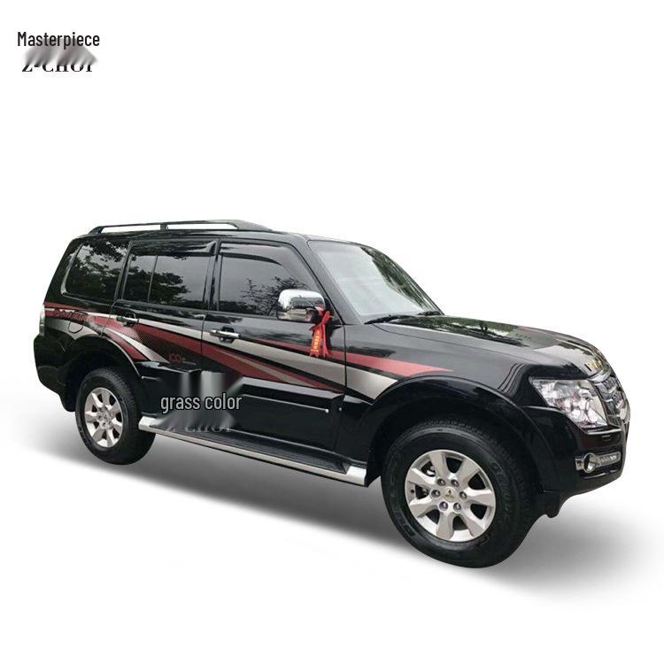 Mitsubishi Pajero V97/V93/V73/V77 Body Stripes: Exterior Pinstripe Sticker Decoration