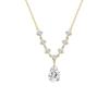 2026 Exquisite Sparkling Luxury Water Drop Necklace - Lightweight Niche Clavicle Chain Gift for Girlfriend