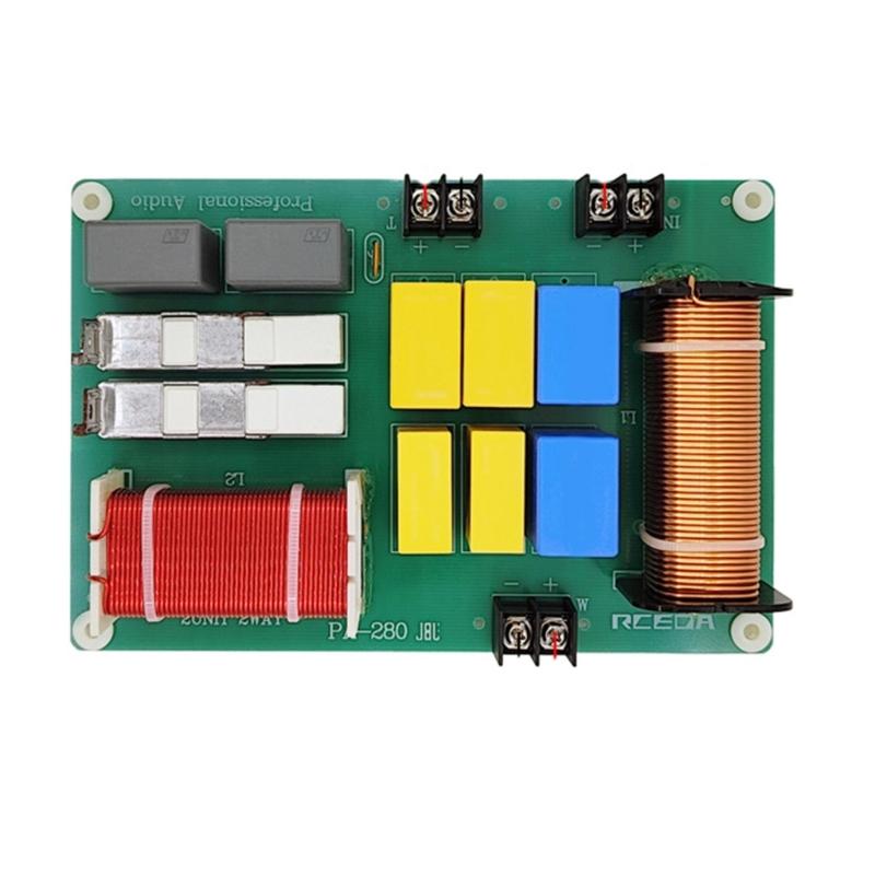 HiFi Sound Speaker Crossovers Filters, 2 Way Treble/Bass DIY Frequency Dividers for HiFi Sound Systems