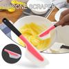 Cake Tools Silicone Cream Spatula Shovel Mixing Batter Scraper For Home Kitchen