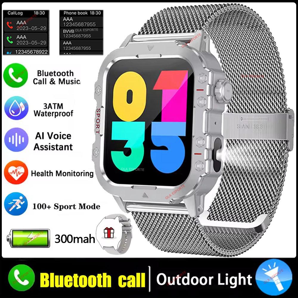 Nuovo SmartWatch Uomo Per Donna Militare Outdoor Tracker GPS Orologi Sportivi Cardio Frequenza Sonno Impermeabile Smart Watch IOS Android