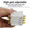 10M-6GHz RF Gain Amplifier 10dB 20dB 30dB 40dB High Flatness RF Power Amplifier Drive Signal 433M 915M 1.2G 1.5G 2.4G 5.8G
