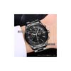 Men's Simple Black Watch Stylish Easy to Read Casual Timepiece