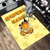 Personalized Name Garfield's Name Living Room Non-Slip Area Rug Soft Carpet for Bedroom Playroom Sofa Office Home Decor Doormat