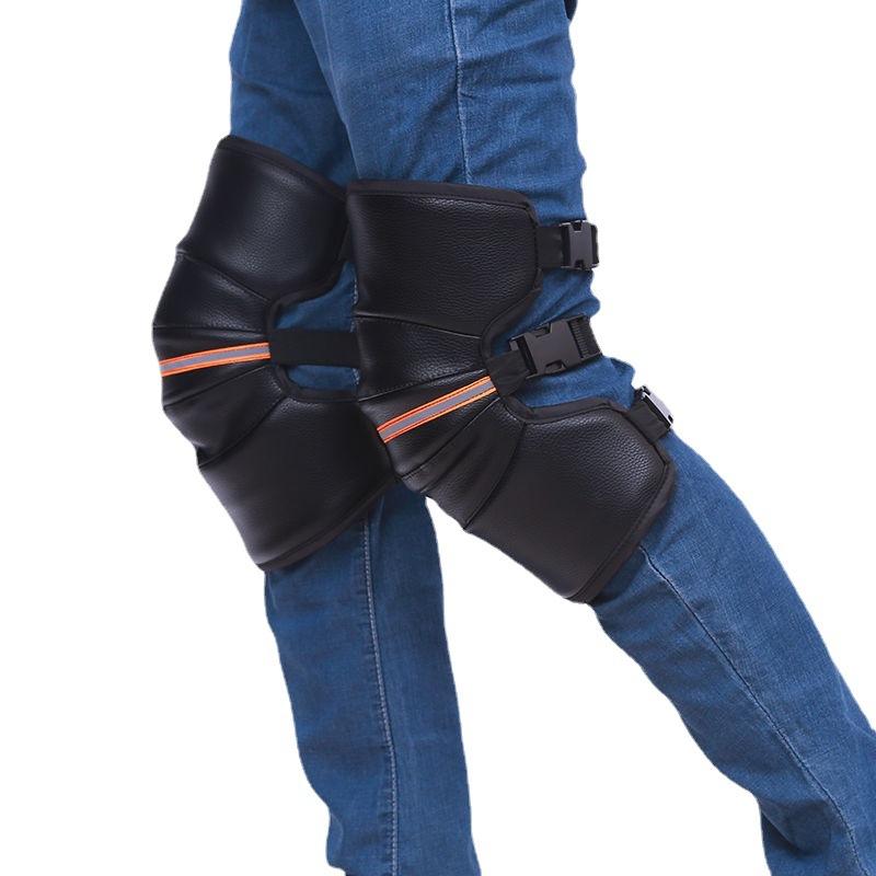 Winter Warm Knee Pads Electric Vehicle Motorcycle Riding Medium and Short Leg Pads Men and Women Windproof Waterproof Dig Cordyceps Cold