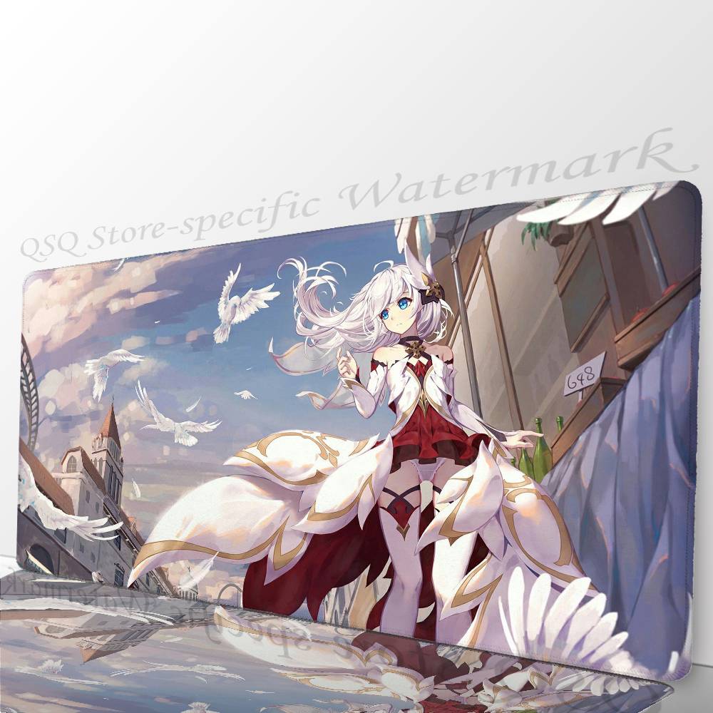 Theresa Apocalypse H-Honkai Impact 3 ANIME Mousepad Non-slip Suitable For Office Computers Laptops E-sports Game Desk Mats XXL