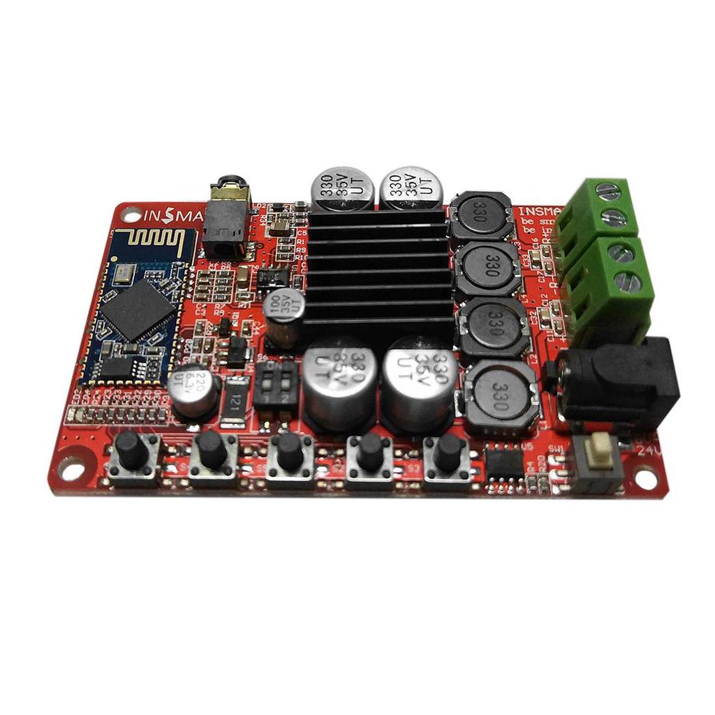 TDA7492P Audio Bluetooth CSR4.0 Receiver Digital Amplifier Board+Case 2X50W