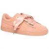 Puma Suede Heart Satin Comfortable Low-Top Sneakers Women Sneakers Light-Pink 362714-05