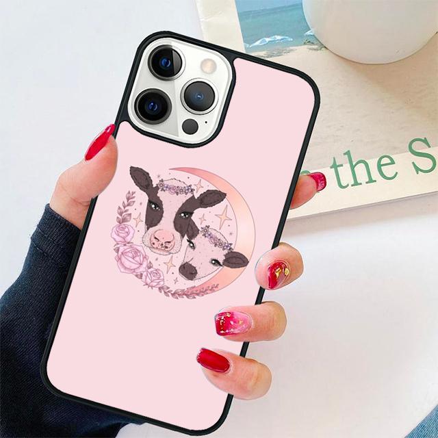 Vegan Pattern Coque Shell For iPhone 17 Air 15 16 14 13 12 Pro Max 11 Pro Max Plus Phone Case Cover