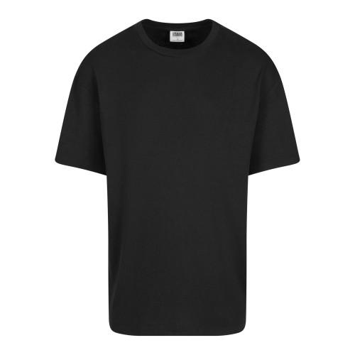 Urban Classics Herre Ribbestrikket Oversized T-skjorte
