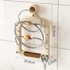 Pot Lid Holder Suction Cup Wall Mounted Cutting Board Holder Detachable Draining Kitchen Storage Multifunctional Storage