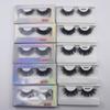 Wholesale Lashes Mink Fluffy Natural Eyelashes 5/10/30/50 Wholesale Items Make Up 3d Mink Lashes