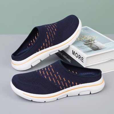 Men Slippers Summer Breathable Home Indoor Slippers Men Thick Bottom Slides Fashion Couple Walking Shoes Chanclas Hombre