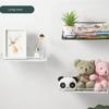 Top Box Storage Rack Wall Mounted Hole Free White/black Carbon Steel Household Tools Router Shelf High Quality Space Saving