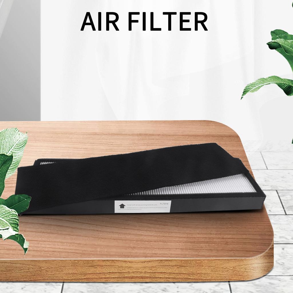 True HEPA Filter Repalcement for GermGuardian FLT4825 Series Air Purifier Filter B, Model AC4825 AC4300 AC4800 4900