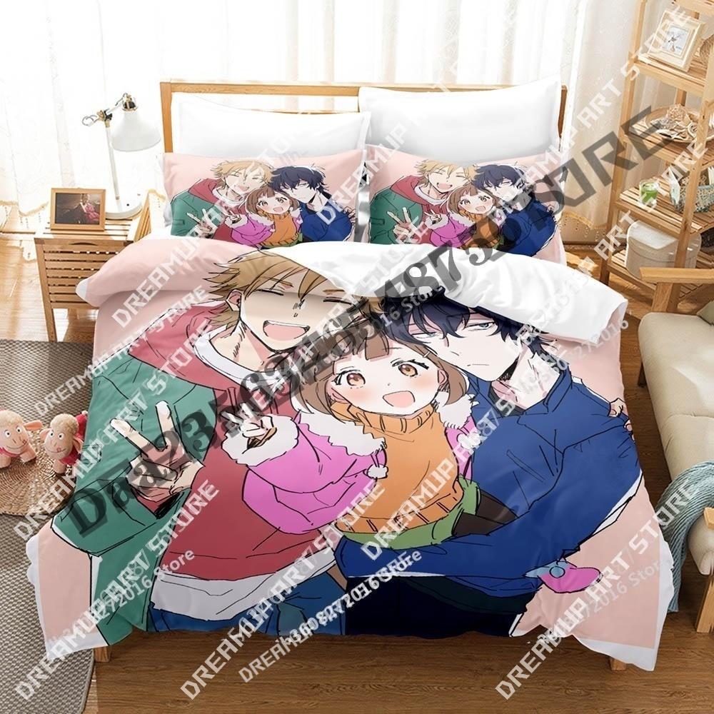3D Print Buddy Daddies Bedding Set Single Twin Full Queen King Size Bed Set Adult Kid Bedroom Duvetcover Sets Kawaii Bed