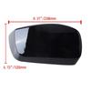 Left Driver Side Rearview Mirror Cover For BMW 5 Series E60 04-2007 Gloss Black