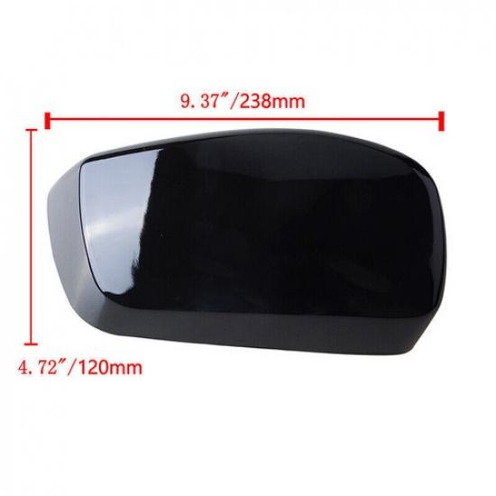Left Driver Side Rearview Mirror Cover For BMW 5 Series E60 04-2007 Gloss Black