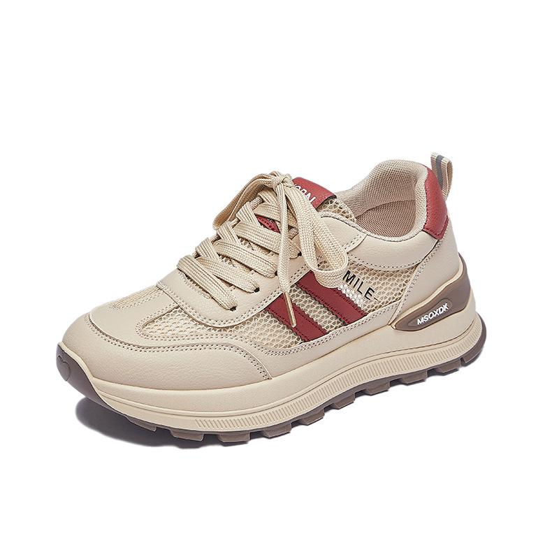 New Dad Shoes for Women In Summer Student Sports and Leisure Street Photography Mesh Breathable and Heightened