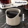 Coffee Knock Box Espresso Grounds Noise Reduction Nonslip Base Organizer Removable Rod