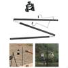Camping Stand, Aluminum Alloy Lamp Stake and Hook, Adjustable Hanger for Outdoor Picnic, ,