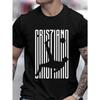 3D Printed Fashionable Breathable Comfortable Summer Casual Plus Size Men's T-shirt