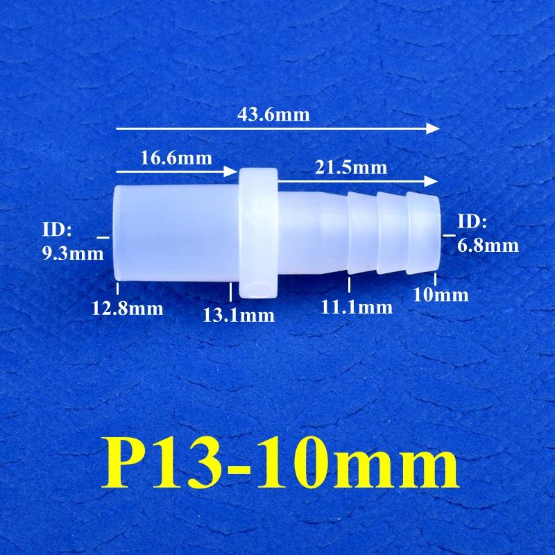 10 Stück/Los 9,5~25mm Flach auf 8~25mm Pagode Direktverbinder Aquarium Tank Anschlüsse Luftpumpe Schlauchverbinder Garten Tropfbewässerung Rohranschlüsse