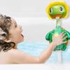 Bath Toys,Bathtub Toy with Shower,Fishing Game for Toddlers, Suction Cup Bath Toys, Bathtub Toys Ball Slide Track for Toddles and Babies, Christmas