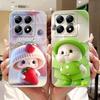 Cute Cartoon Phone Case For Xiaomi 14T Pro Soft Silicone Shockproof Cover For Xiaomi 14T 14 T Pro 5G Cases Bumpers