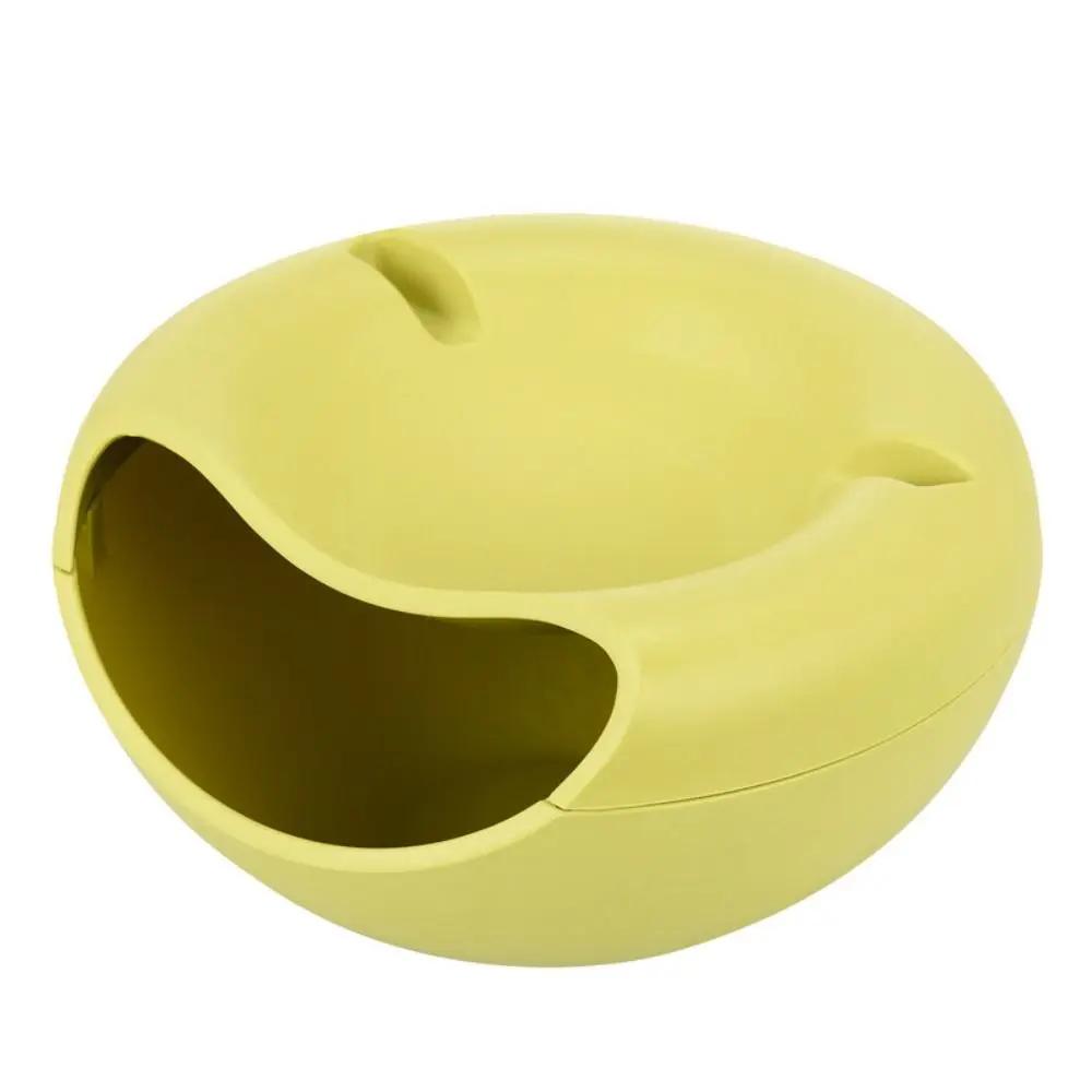 Plastic Sunflower Seeds Storage Box Creative Dishes Living Room Acc Multifunction Dry Storage Box Snack Bowl