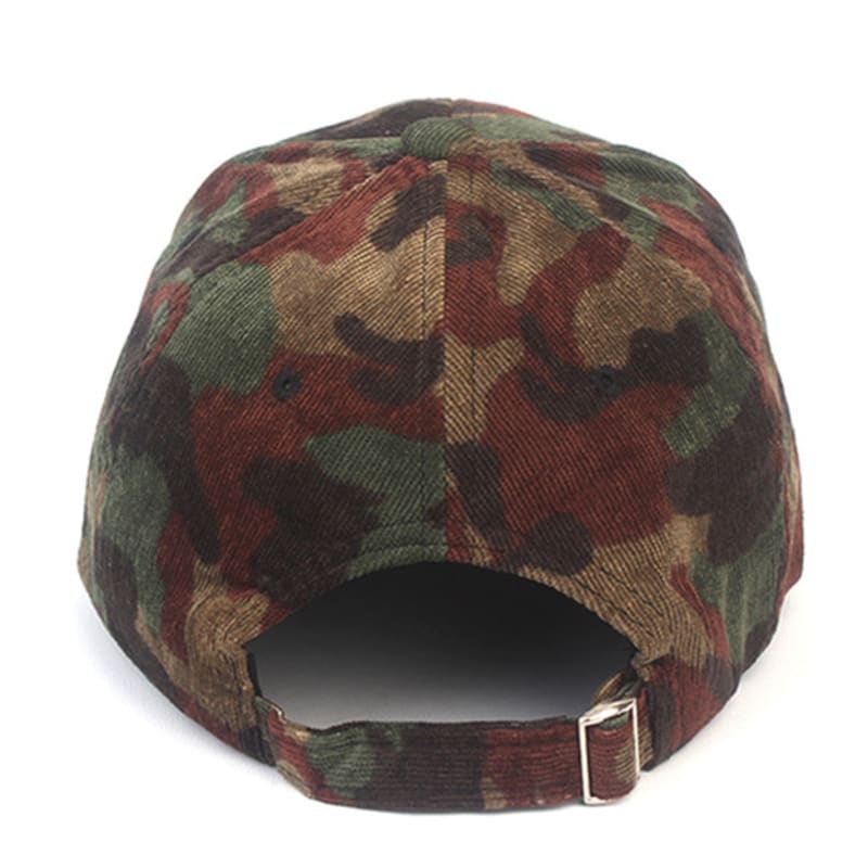 Universal Chemistry Corduroy Camo Khaki Ballcap Camo Ball Cap