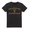 Męski T-shirt Yellowstone z łukowatym logo