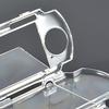 Game Console Faux Crystal Case Easy Installation Perfect Fitting Game Accessories Clear Faux Crystal Game Console Shell for PSP2000/3000