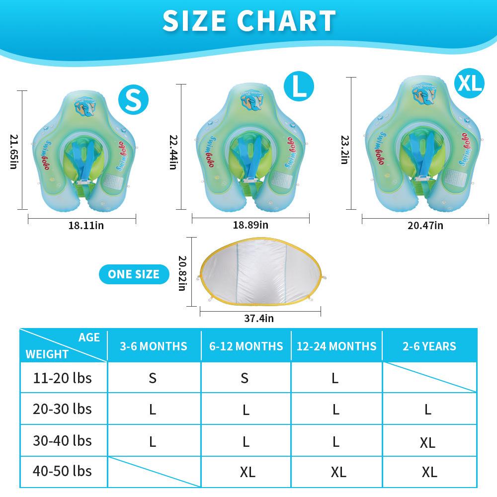 Baby Swimming Float Inflatable Infant Floating Swim Kids Swim Pool Accessories Circle Bathing Summer