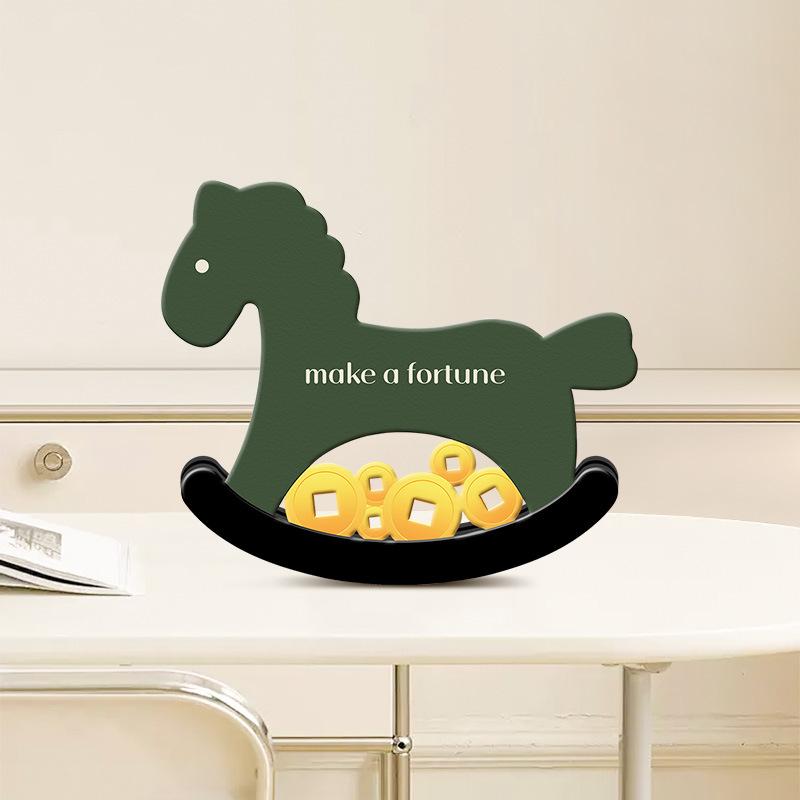 

New Year Creative Entryway Decor TV Cabinet Ornament Set Cashier Counter Mini Figurine & Festive Home Gift