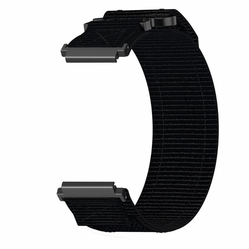 Verstellbare Nylon-Canvas-Uhrenarmbänder, Sportliches Armband für 18mm 20mm Smartwatches