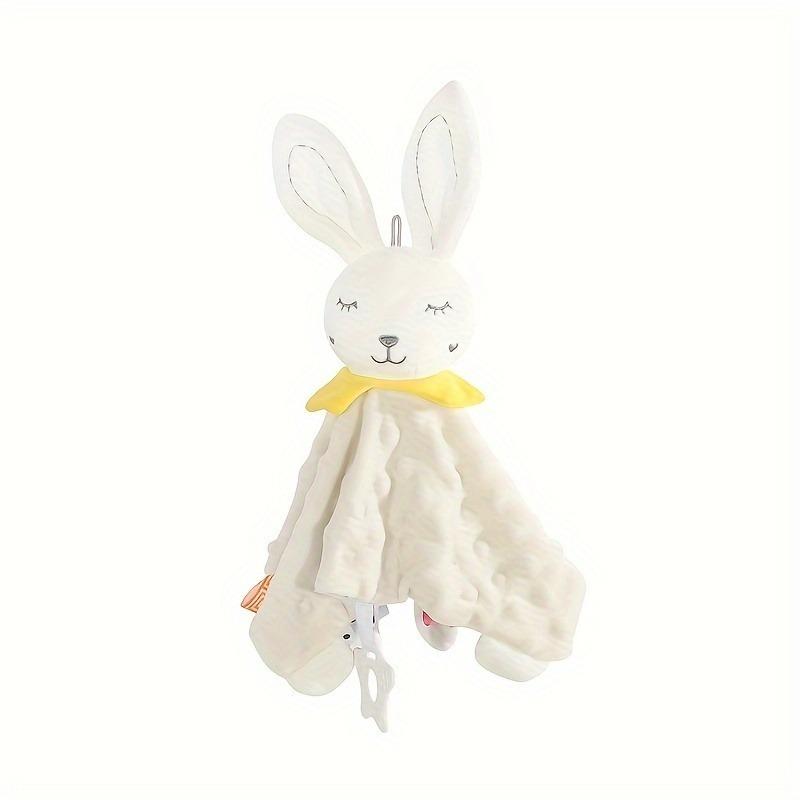 3 In 1 Baby Soothing Toy Soft Comfort Blanket Rattle Hanging Toy Multifunction Infant Soother Toy For Newborn Kids Gift