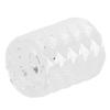 White Storage Case for Makeup Brushes and Lipsticks with Transparent Design Practical and Durable 1Pc