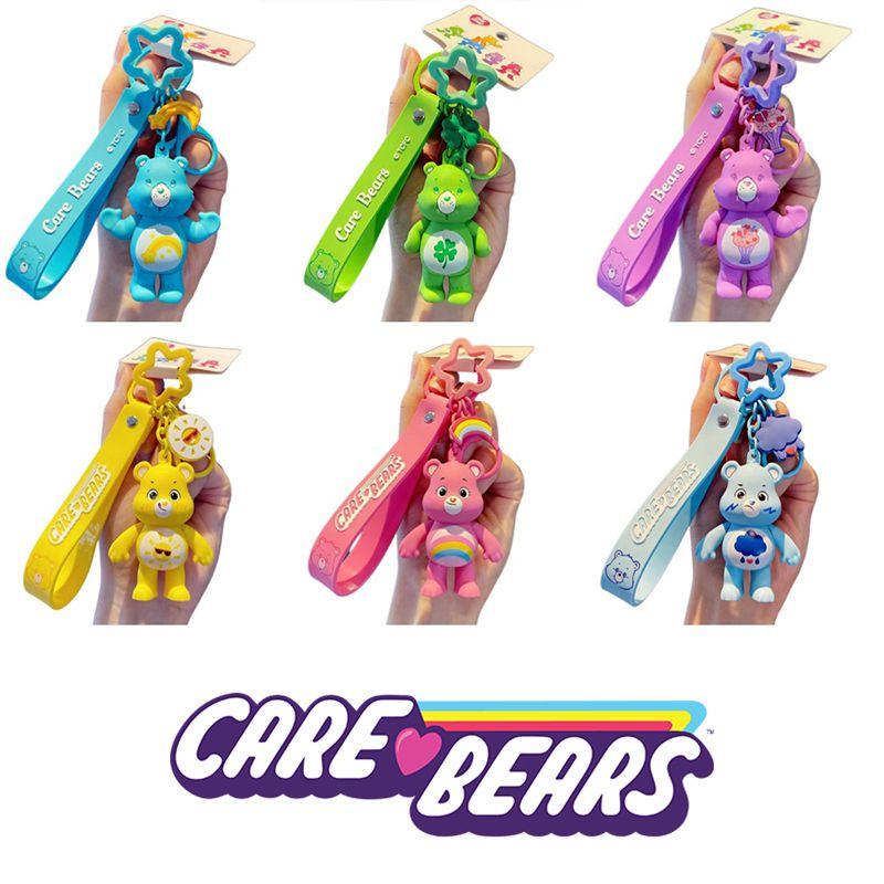 Adorabile Portachiavi Orsetti del Cuore Giocattolo Figura Ciondolo Borsa Portachiavi Bambola Per Bambini Regalo di Natale Decorazione